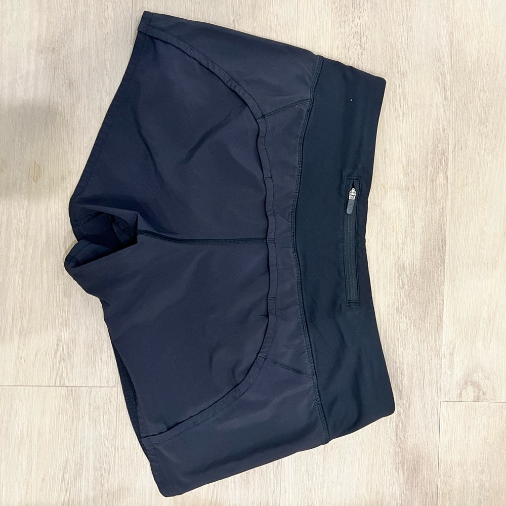 Lululemon Athletica Black Athletic Shorts Lightweight Performance